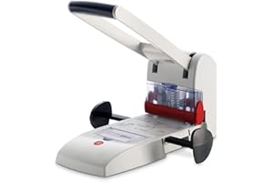 NOVUS Schneider B 2200 Perforatrice en métal et plastique 200 feuilles 20 mm (Gris clair)