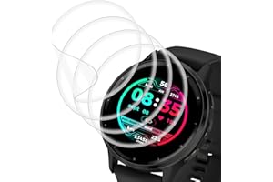Carantee 4 Stück Schutzfolie für Panzerglas für Garmin Venu 3/Venu 4 45mm, Weiches TPU Schutzglas, Kratzfest, Keine Blasen, Anti-Öl, Sensitive Touch, Hoch Definition Garmin Venu 3 Displayschutz
