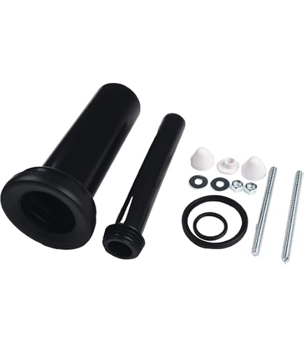 Kit Raccordement WC Sanit 180mm - Tuyau 45mm + Raccord DN90 - Pour WC Mural - Blanc