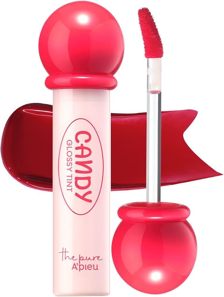 MISSHA Uzun Süre Kalıcı, Parlak Bitişli, Su Bazlı Tint A'pıeu The Pure Candy Tint NO.01 Cherry