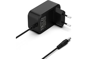 Jippofu 12V 3A 2A 1A Alimentatore per Striscia LED, Router, Schermo LCD TFT Monitor, Radio, Telecomando Televisore TV, Trasformatori 36W AC DC Adattatore di Alimentazione Caricatore CC 5.5 mm 1.8m