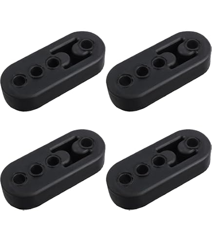 Lot De 2 Supports D'Échappement Caoutchouc Pour Peugeot Boxer, Citroën Relay, Fiat Ducato - Réf 46546376 55187840