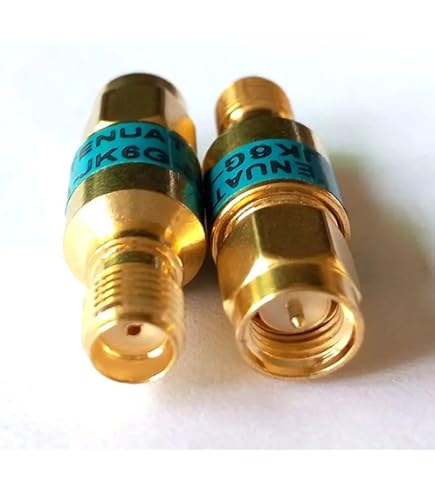 Rf Attenuator DC-4.0GHz Radio Frequency Attenuator, 50 System Impedance, SMA Double Female Head Fixed Attenuator For Electronic Equipment Traffix Sentry Attenuator