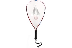 Karakal KQ 4727 Unisex's CRX Tour Squash Racket, Black/Red, One Size