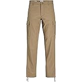JACK & JONES JPSTKANE BARKLEY Cargo Pantolon Relaxed Kalıp Normal Bel, 12258150