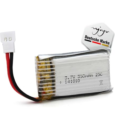 Vhbw Akku 500mAh 3,7V Li-Ion Mit SM-2P Stecker – Ersatzakku Für RC-Modelle Wie Autos, Helikopter, Boote