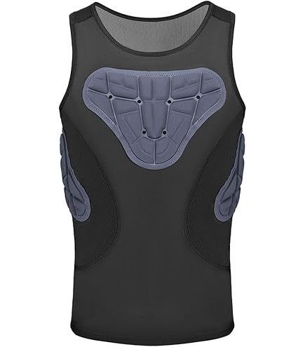 Youth Baseball Chest Protector Shirt - Heart Guard Tank Top For Catchers & Goalies | Protective Sports Wear