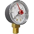Altecnic 0-6 Bar Bottom Connection 1/4" Pressure Gauge