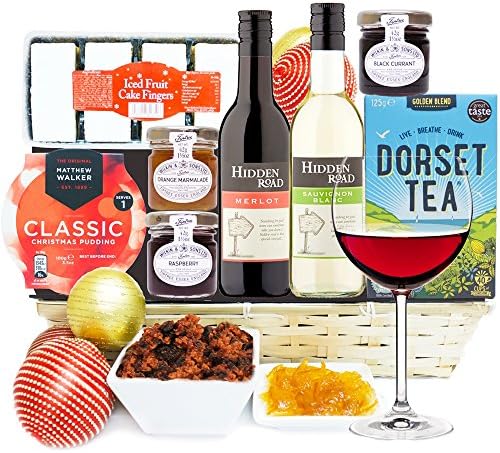 ST NICHOLAS CHRISTMAS HAMPER - Traditional &amp; Luxury Christmas Hampers Gourmet Gift Baskets by Eden4hampers