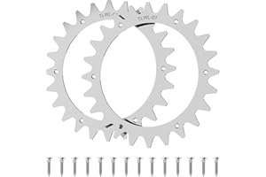 MUFUSHAN Stainless Steel Spikes for Worx Landroid S/M Robot Lawn Mower S300/450i, M500/M700/M800i/M900/M1000i/M1200i