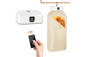 Pilipane Portable Clothes Dryer, Mini Dryers, Electric 600W Quickly Wet Laundry Fast Drying Foldable Heat Pump Dryer for Light Clothes, Underwear, Baby Clothes