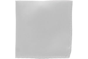 CRAVATESLIM Pochette costume tinta unita – fazzoletto tascabile da uomo – accessorio quadrato tasca per giacca – matrimonio, cerimonia