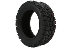 banapoy 11-calowe opony do skuter elektryczny, 100/65 6.5 Opona próżniowa z nadmuchiwanym dyszą, Opona bezdętkowa powietrza odporny na wstrząsy do skuter elektryczny