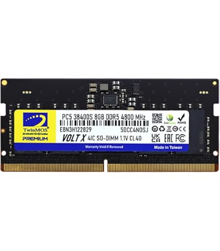 Micron 8GB DDR4 1Rx8 PC4-2666V-SA2 MTA8ATF1G64HZ-2G6D1 So-DIMM