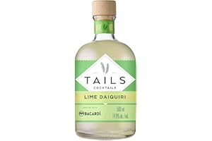 TAILS Cocktails Cóctel Clásico de Daiquiri con Lima, Cóctel Premezclado Listo para tomar, 14,9% ABV, 50cl / 500ml
