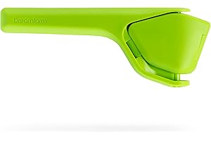 Dreamfarm FLUICER Limettenpresse, die kraftvolle, platzsparende Zitruspresse, manuell, leicht verstaubare Handpresse für Limetten, spülmaschinenfest