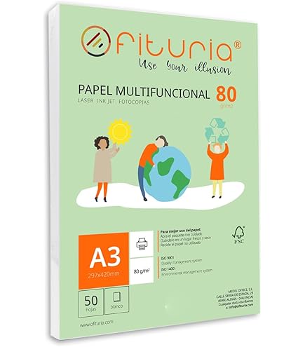 A3 Papier, 90 G, Met 250 Witte Vellen, Multifunctioneel Papier Voor School En Werkomgeving Ideaal Laserprinters Inkjetprinters Of Kopieerapparaten Ofituria 751059785