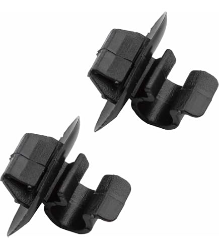 Petit Clip Noir Pour Canne De Capot – VVO Fasteners – Adaptable Sur Opel Corsa, Tigra Et Meriva – Remplace La Pièce 9114314