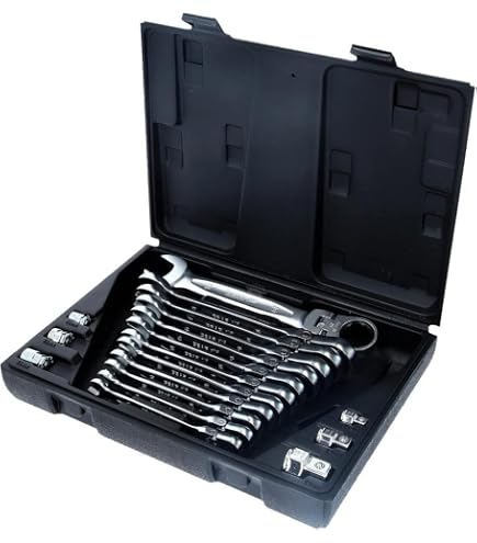 KS TOOLS 503.5908 - Clés Mixtes à Cliquet Avec Système De Cliquet Dans La Fourche Reversible Duo Gear Plus