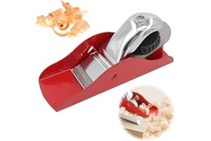 YSBCNK Wood Plane, Wood Planer for Doors, Woodworking Hand Planer, Door Planer Stainless Steel Hand Planers, Manual Wood Planer Adjustable Hand Tools for Planning Carving Edge Rounding Wood DIY Crafting