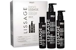 TRATTAMENTO LISCIANTE ANTICRESPO CAPELLI MiniKit Diksolissage Lissactive-DIKSON