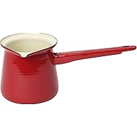 Dexam 400 ml Vintage Home Mokkakanne Kaffeekanne, Rotwein Rot