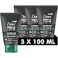 DOVE MEN + CARE Facial Cleanser Oil Control – Protects, Reduces Skin Shine & Minimises Pores Without Greasing, 3 x 100 ml