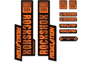 STAR SAM Rock Shox Revelation 2019 Fork Bike Compatible Stickers