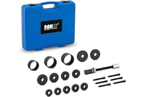 MSW MOTOR TECHNICS MSW Set para Extra Extracción De Cojinetes De Rueda Herramienta Extractora MSW-SPS-13 (26 Piezas, para cojinetes y Cubos de Rueda, Acero)