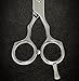 Equinox International Barber & Salon Styling Series - Barber Hair Thinning/Texturizing Scissors/Shears - 6.5" Overall Length - Detachable Finger Rest - High Quality Stainless Steel