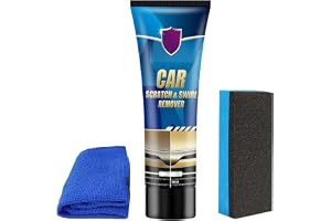 MAHRA AUTO Car Scratch and Swirl Remover, 60ml - Ultimate Scratch Repair Kit for All Paint Colors, Advanced Polishing Wax for Swirls, Minor Scratches, and Paint Restoration
