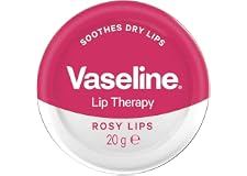 Vaseline Lip Therapy Lip Balm Rose and Almond Oil 20 G