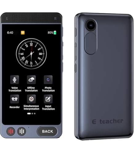 旅行用家電 Wooask AI Voice Translator w12 Wooask® W12 Off/Online AI Language Translator Device – WOOASK