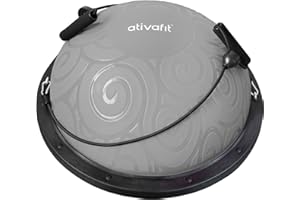 ‎ATIVAFIT Ativafit Yoga, Gymnastics, and Balance Trainer Ball with Expander & Pump, for Strength Training Balance Training