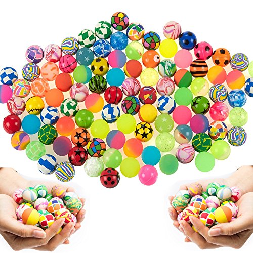 German Trendseller® - 24 x Super Flummi Mitgebsel - Mix ┃ Hüpf & Spring - Mix┃ Kindergeburtstags Mix ┃ Extra Weich für Super Sprung - Kraft ✔ ┃24 Stück