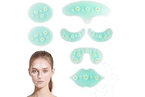 ‎NEWGO NEWGO Face Sticker Cooling Gel Pads for the Face, Eye Pads with Gel Technology, Eyes, Dark Circles Removal, Reduces Swelling, Dark Circles, Migraine Cooling Pads, Nosebleed Stopper Cooling Pads