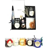 miebox make it easier Mum Kitleri - Aromaterapi Mum Yapım Seti - Kendin Yap Mum Malzemeleri (Aromaterapi Parafin Mum Kiti, DI