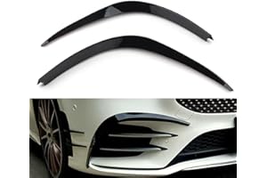 QDFGNKBAI Coche Alerón Delantero para Mercedes Benz W177 A-Class A260 A35 AMG, Frontal Spoiler Labio Difusor Separador Tuning Performance Accesorios,A/Glossy Black