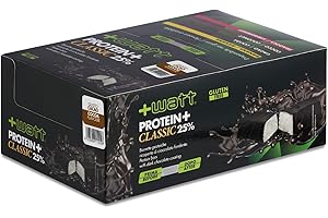 +WATT Watt Protein+ barretta proteica Cacao - 24 Barrette