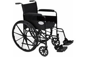 ANGEL MOBILITY Stylish Black Sport Self - Propelled Lightweight Folding Wheelchair AMW0046BF Fast Delivery