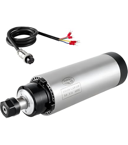 Support De Broche CNC 80 Mm En Alliage Aluminium - Pour Montage Moteur De Fraiseuse, Usinage