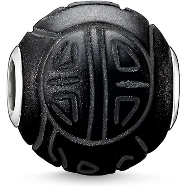 THOMAS SABO Perle Vintage Du Monde - Argent 925 Anthracite 253223-00