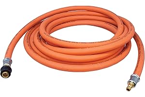 HAMILTON GAS PRODUCTS LTD HAMILTON GAS PRODUCTS BBQ Gas Hose - 5M | Quick Release Caravan Point Gas Hose | Suitable for use with Cadac Portable BBQ's | Compliant with EN-16436-1 | Ideal for Camping & Motorhomes
