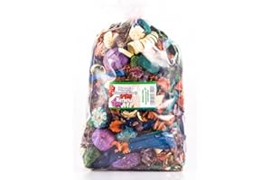 LABORATORIA ZAPACHU Potpourri Verbene Duftende Getrocknete Blumen | Großes Paket 1100 ml ≈ 150-190 g | Florale Wohnungsdekoration | Trockene Blumen für Vase, Wohnzimmer, Schlafzimmer, Badezimmer | Subtiler Verbenenduft