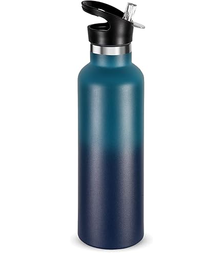 Geïsoleerde waterfles voor sporten met rietje, Owala FreeSip 24oz BPA-vrij