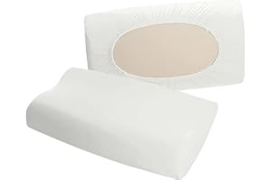 ‎ERWIN MÜLLER Erwin Müller Nackenstützkissenbezug Nürnberg Doppel-Jersey, weiß Größe 35x50 cm - sehr strapazierfest, temperaturausgleichend, mit Rundumgummizug