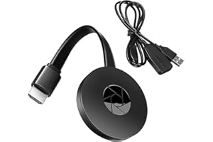 PEACEKING Adaptador Dongle HDMI inalámbrico 2.4 GHz, receptor de pantalla WiFi 1080P compatible con Miracast, Airplay, DLNA para Android, iOS, Windows, Mac – Streaming en TV, monitor, proyector