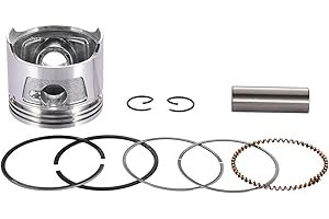 WOOSTAR 42mm Piston Ring Kit Replacement for CRF70 TRX70 XR70 70cc Horizontal Engine Chinese Dirt Pit Bike ATV 4 Wheeler Quad