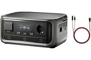 ALLPOWERS VOLIX P300 Tragbare Powerstation, 256Wh LiFePO4 Akku, 300W (Max 600W) Solargenerator, <20 ms USV, 100W USB-C Ausgang, 3000 Ladezyklen Für Camping Draußen Reisen Notfälle Spieler Festival