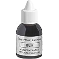 Sugarflair Rum Natural Flavouring - Concentrated Natural Food Flavouring for use in Cakes, Cupcakes, Frostings, Drinks, Ice Creams - 30ml